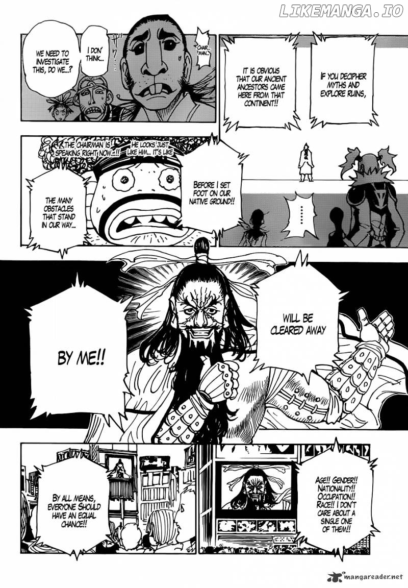 Hunter x Hunter, Chapter 340 image 09